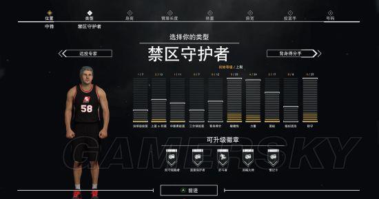 nba2k17生涯中锋玩法是什么