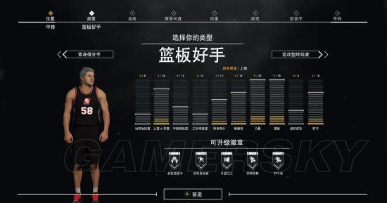 nba2k17生涯中锋玩法是什么