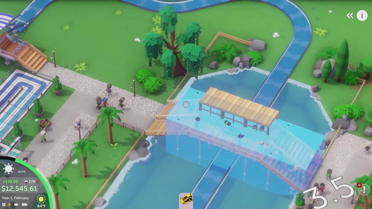 《Parkitect》主机版预告视频公开